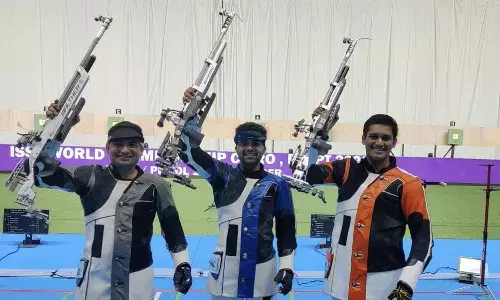 Shooting World Cships: Indian mens 10m rifle team wins gold; bronze for women
