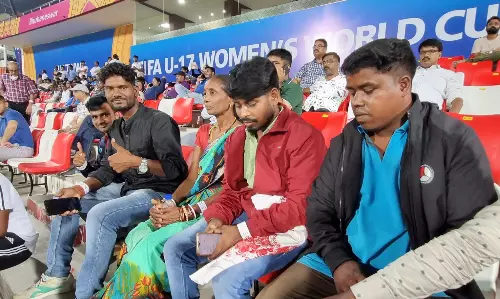 An emotional moment for friends and family as India wraps up U17 World Cup