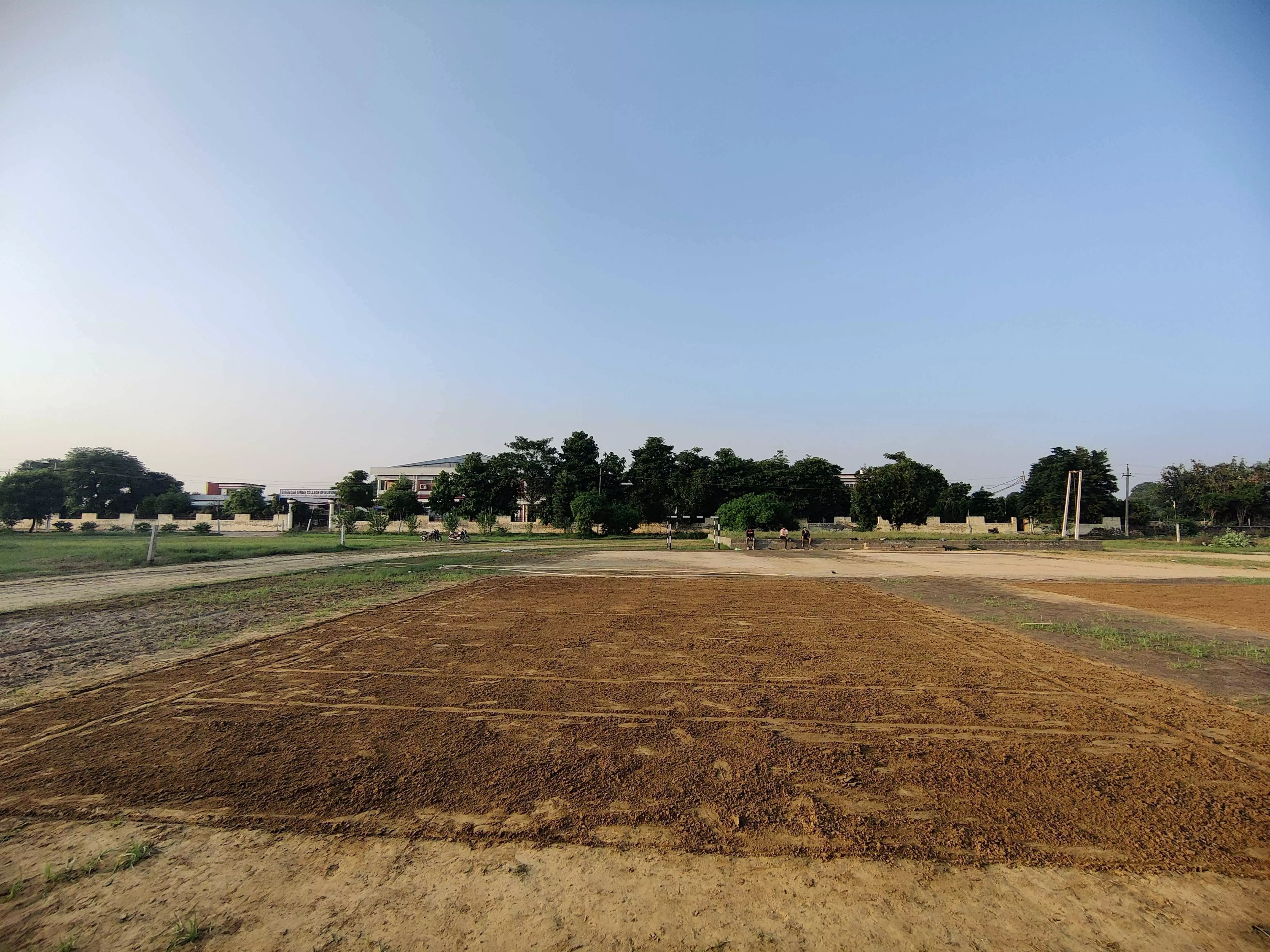 A normal kabaddi ground on mud. The kids play here to avoid the injury scare which comes with the mat. (Photo: PritishRaj/TheBridge) A normal kabaddi ground on mud. The kids play here to avoid the injury scare which comes with the mat. (Photo: PritishRaj/TheBridge)