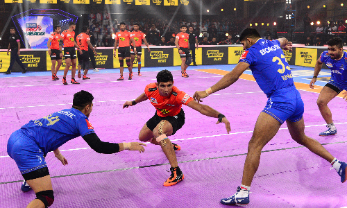 Pro Kabaddi 2022: Spirited U Mumba register a thrilling victory against Haryana Steelers