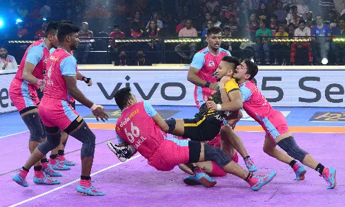 Highlights, Pro Kabaddi League 2017, Match 45: Jaipur Pink