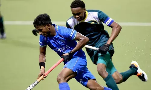 Indias junior mens hockey team goes down 4-5 to South Africa in Sultan of Johor Cup