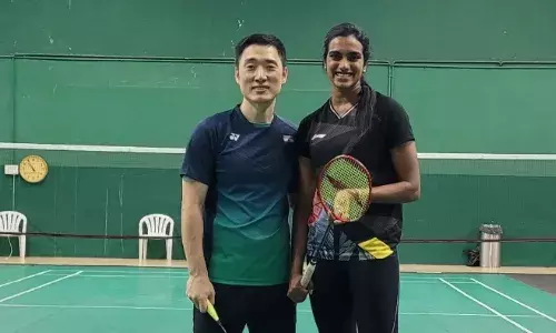 PV Sindhu Badminton Park Tae Sang