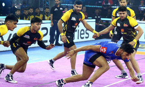 Pro Kabaddi 2022: Haryana Steelers decimate clueless Telugu Titans, Meetu shines