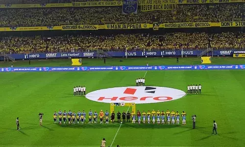 Tribal school students get to be mascots in ISL match