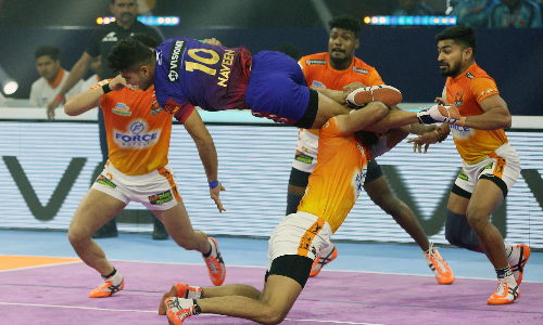 Pro Kabaddi 2022: Puneri Paltan continue winning run, defeats Dabang Delhi 43-38