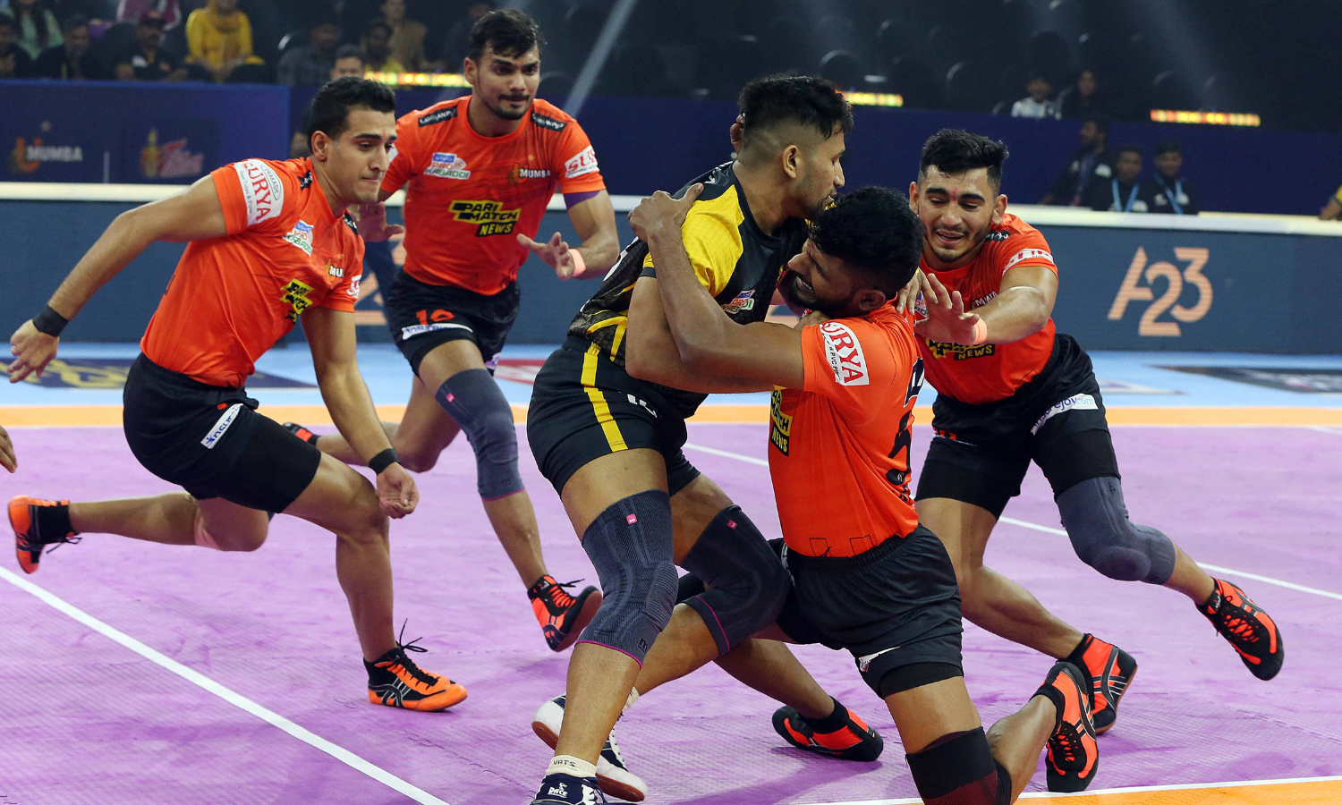 Koo by U Mumba (@umumba): With 100% Successful Tackle rate, @Rahul