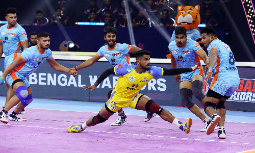 Pro Kabaddi 2022: Tamil Thalaivas draw the game 41-41 despite Maninders heroics