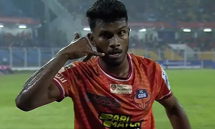 Brison Fernandes scores first ISL goal Brison Fernandes scores first ISL goal