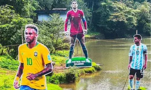 Ahead of World Cup, football-crazy Kerala kicks off a cutout war
