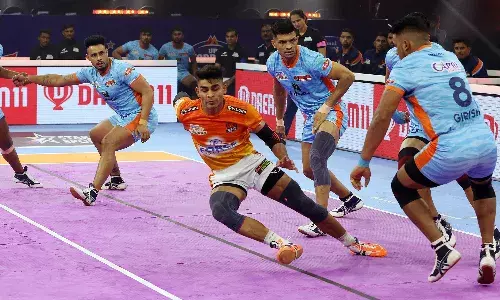 Pro Kabaddi 2022: Puneri Paltan dominates Bengal Warriors to go top in Points Table