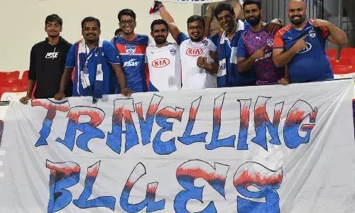 BFC fans group West Block Blues is happy to be back in stands irrespective of results