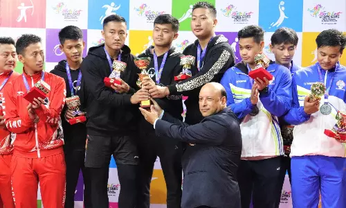 Manipur tops Northeast Olympic Games for second consecutive time
