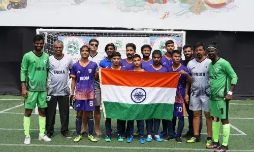 Same sport, different ball game: Blind Football and its rise in India Same sport, different ball game: Blind Football and its rise in India