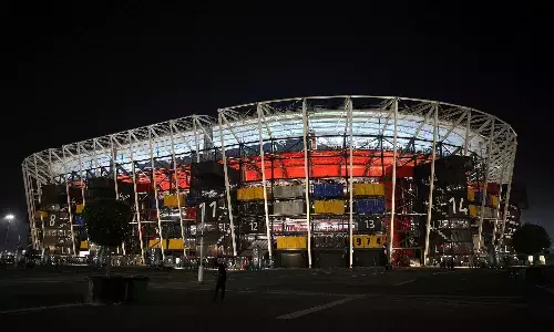 How stadium 974 at the FIFA World Cup is built to disappear
