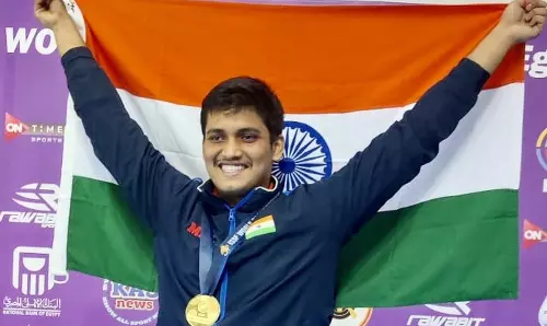 ISSF Shooting World Cup: Rudrankksh Patil wins gold in 10m Air Rifle