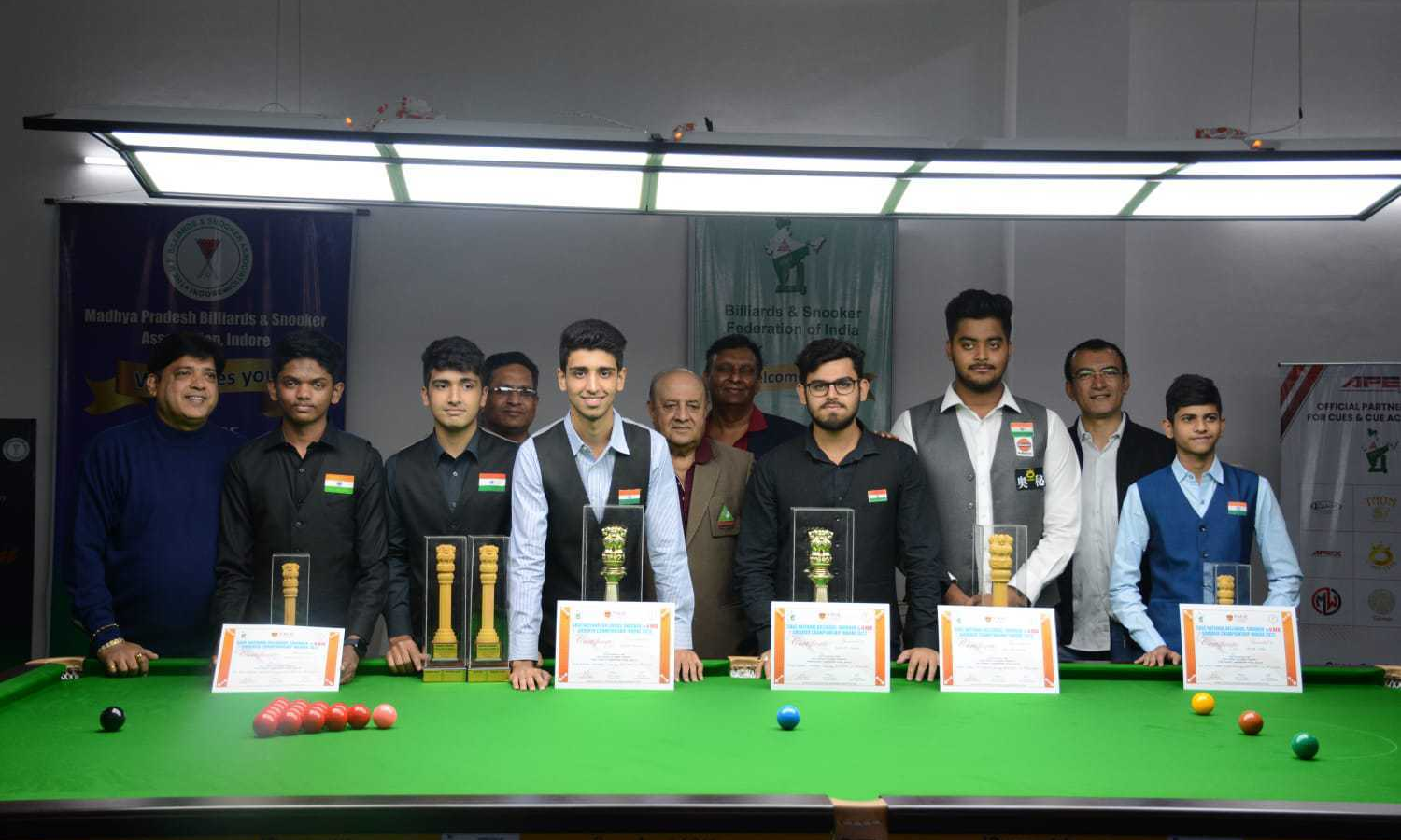 Maharashtra, Haryana win big in junior, sub-junior at 89th National Snooker and Billiards