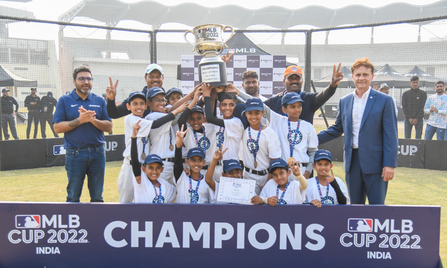 Pune Mariners defeat Satara Blue Jays in a thrilling final to win MLB Cup  India 2022