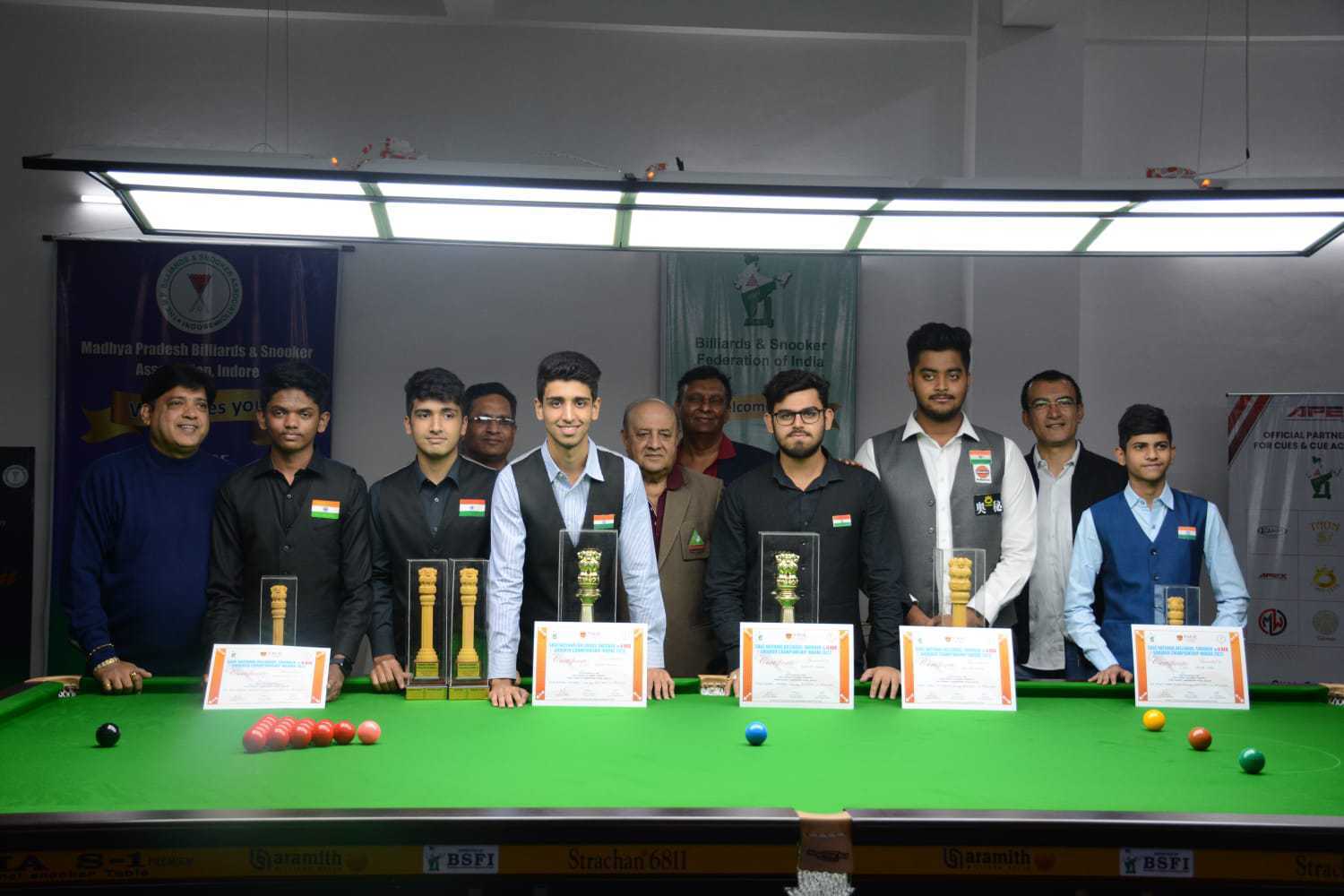 Maharashtra, Haryana win big in junior, sub-junior at 89th National Snooker and Billiards