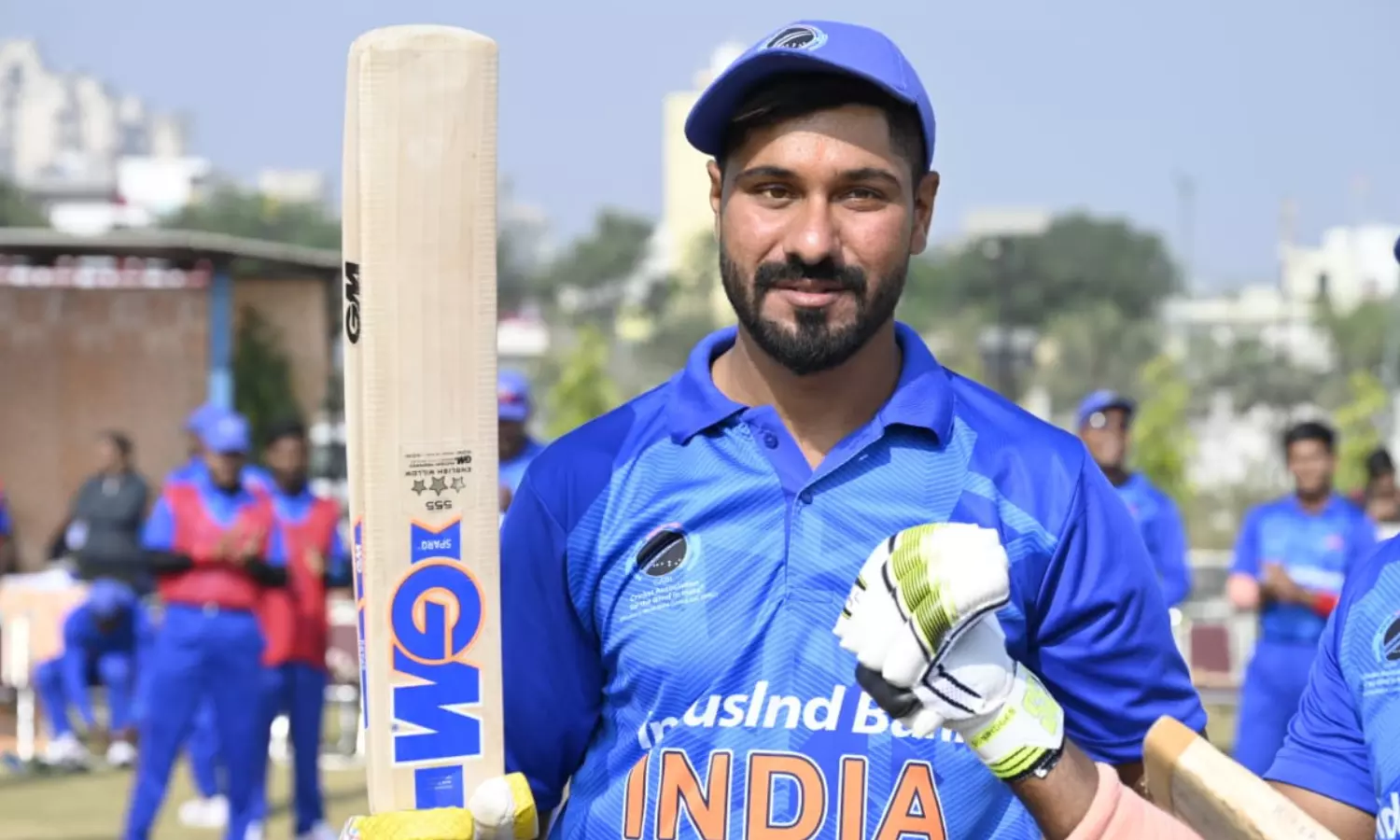 Blind World Cup India thrashes Nepal, Deepak Malik scores big hundred