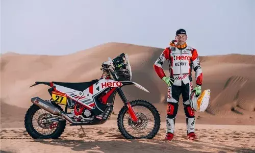 Hero Motorsports team announces four-rider team for Dakar Rally