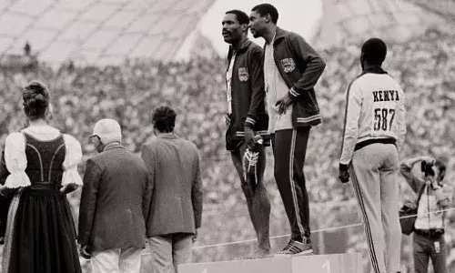 50 years after racial injustice protest, gold medallist Matthews Olympics ban lifted