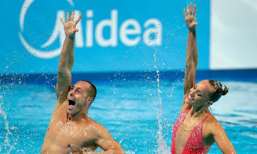 Men can compete in artistic swimming at 2024 Paris Olympics