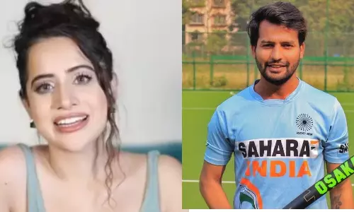 War of words between hockey player Yuvraj Walmiki and actress Urfi Javed War of words between hockey player Yuvraj Walmiki and actress Urfi Javed