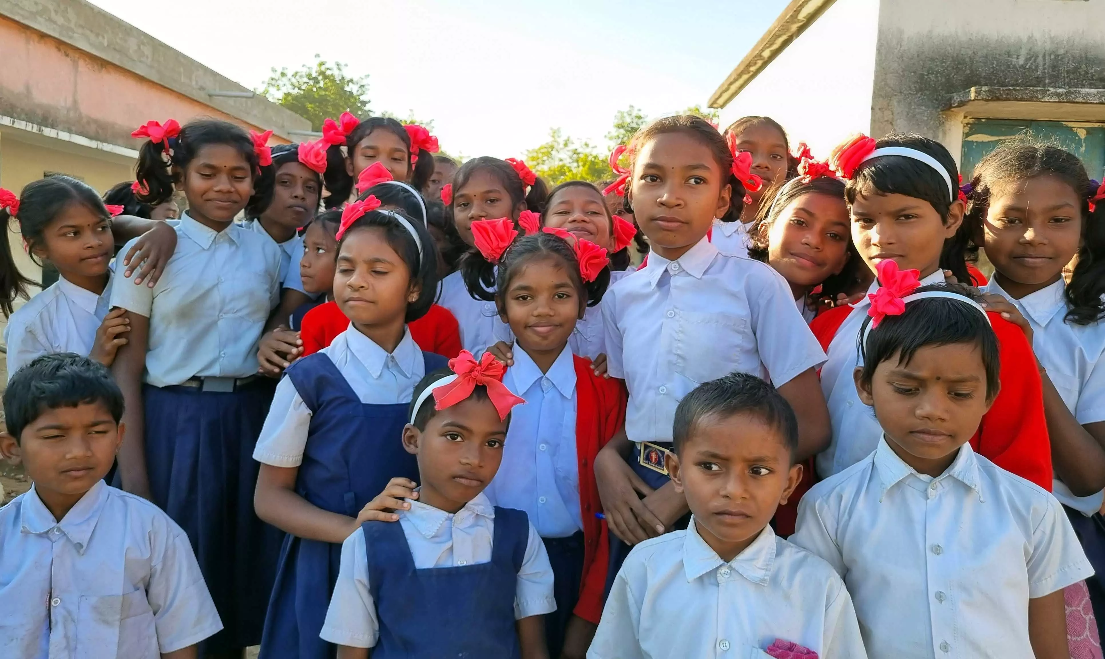 Students of the local government school