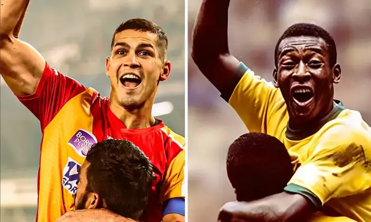 ISL: East Bengals Brazilian No.10 pays tribute to Pele with special goal