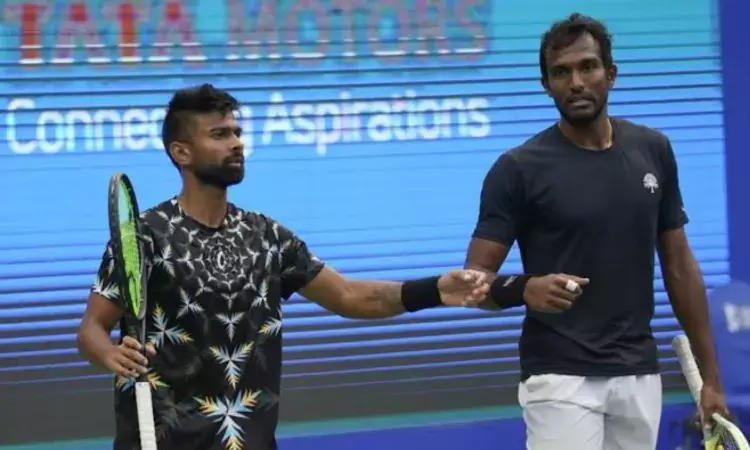 Indian duo of Balaji-Jeevan shock no. 2 seed to storm into doubles semis of Tata Open Indian duo of Balaji-Jeevan shock no. 2 seed to storm into doubles semis of Tata Open