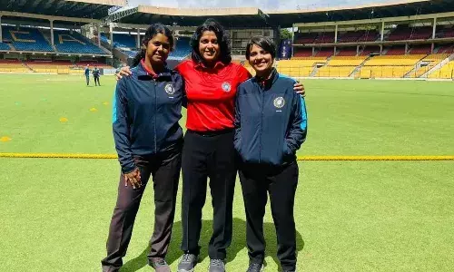 Women umpires Rathi, Narayanan and Venugopalan make Ranji Trophy debut