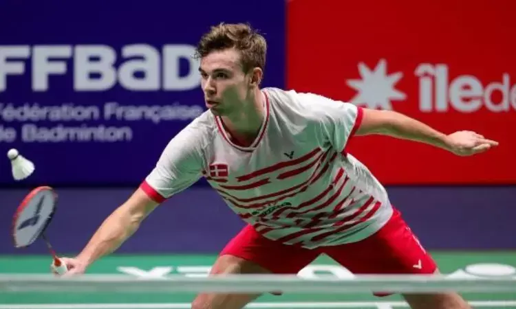 WATCH: Crowd applauds Rasmus Gemke after his nasty fall on court at India Open