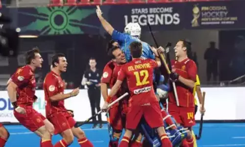 Hockey World Cup: Spain beat Malaysia in penalty shootout in first crossover match to enter QF