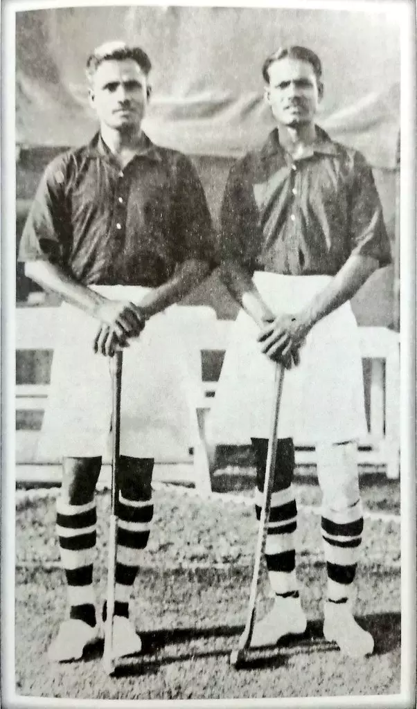 Dhyan Chand and Roop Singh