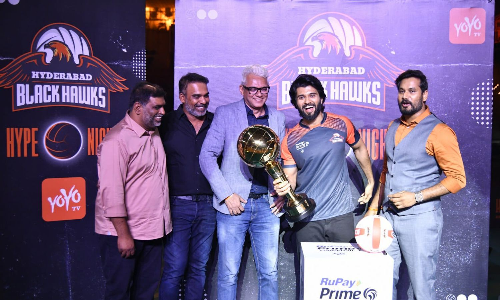 Vijay Deverakonda becomes co-owner of the Hyderabad Black Hawks team in Prime Volleyball League