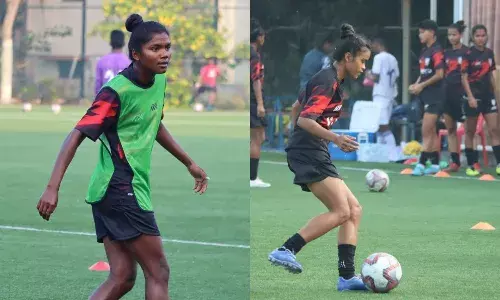 Football a painkiller for Jharkhand girls Sumati and Amisha