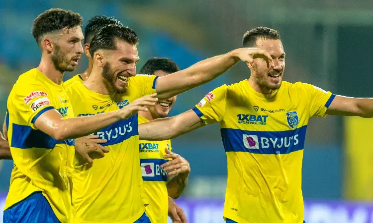 ISL 2022-23: Kerala Blasters FC beats Northeast United FC - Highlights