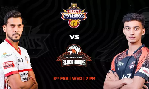 Prime Volleyball League: Kolkata Thunderbolts beat Hyderabad Black Hawks 4-1 – Highlights