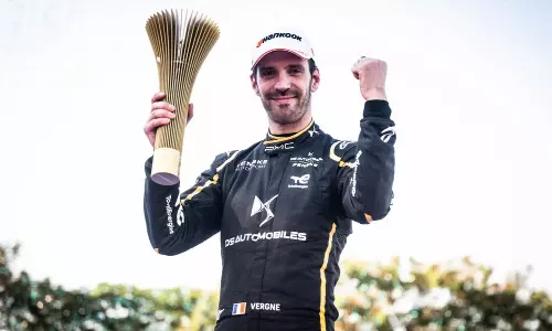 Hyderabad ePrix: Jean-Eric Vergne wins Indias first Formula E race