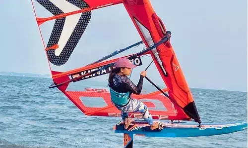 The wind will carry us: Katya Coelho becomes first female IQFoiler to qualify for Asian Games