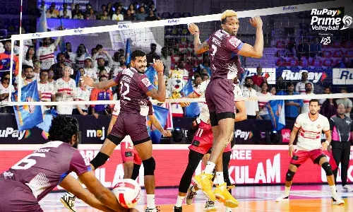 PVL 2023: Calicut Heroes beats Kolkata Thunderbolts- Highlights