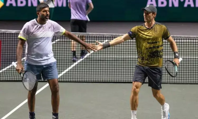Rohan Bopanna/Mathew Ebden finish Rotterdam Open as runners-up