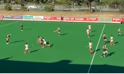 Indian Junior womens hockey team holds South Africa A to a 4-4 draw