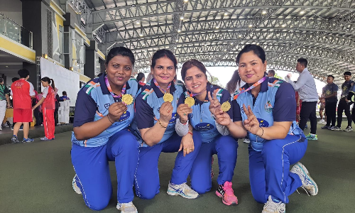 Lawn Bowls: India wins gold in Womens Fours in Asian Cships 2023
