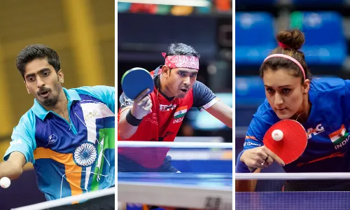 Sharath, Sathiyan, Manika to lead Indian challenge at WTT Star Contender Goa