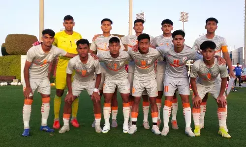 India U-17 boys lose to Qatar