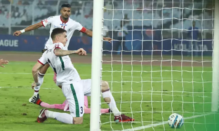 ISL 2022-23: East Bengal lose 0-2 to ATK Mohun Bagan- Highlights ISL 2022-23: East Bengal lose 0-2 to ATK Mohun Bagan- Highlights