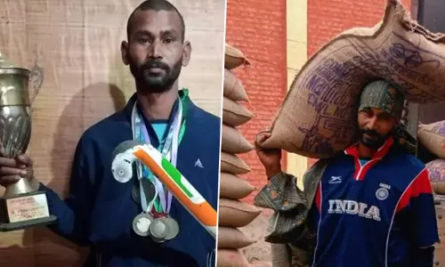 Hockey player who worked as daily wager given job as coach