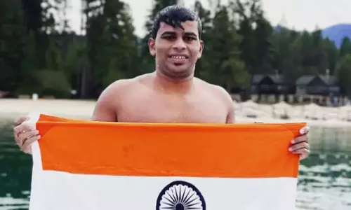 Prabhat Koli Swimming